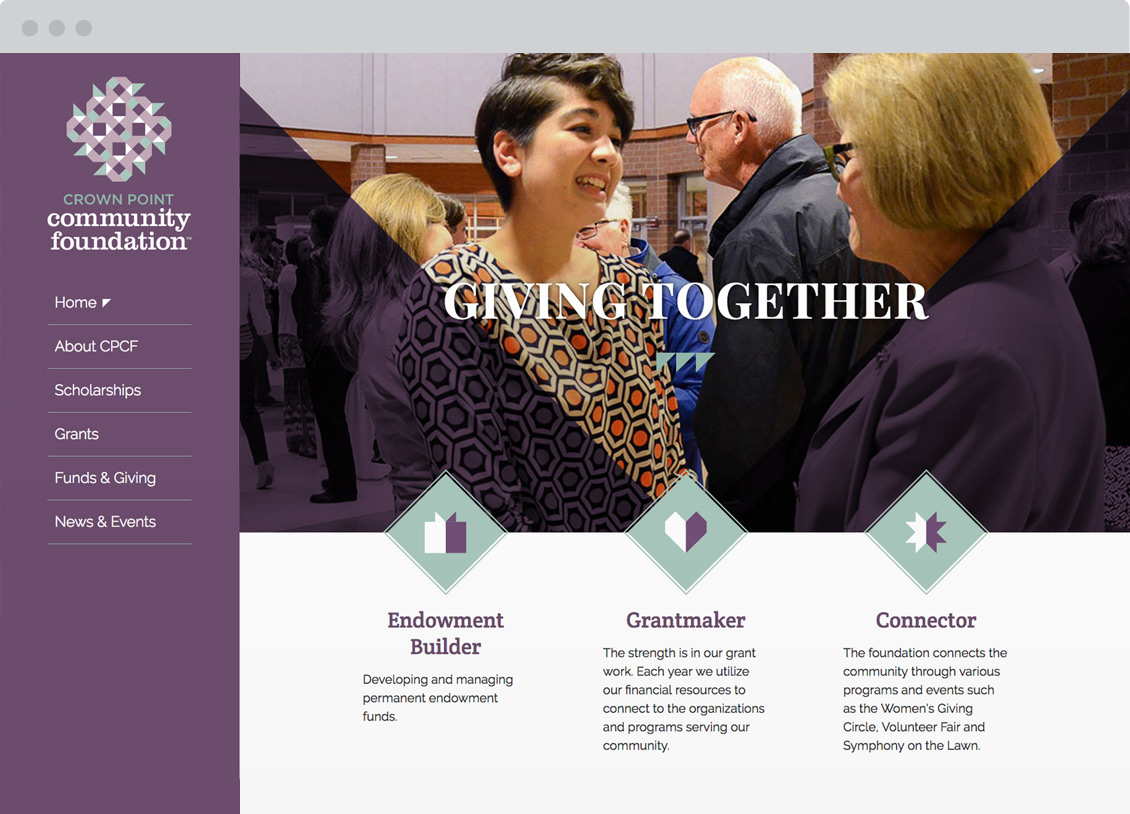 Crown Point Community Foundation Website Redesign