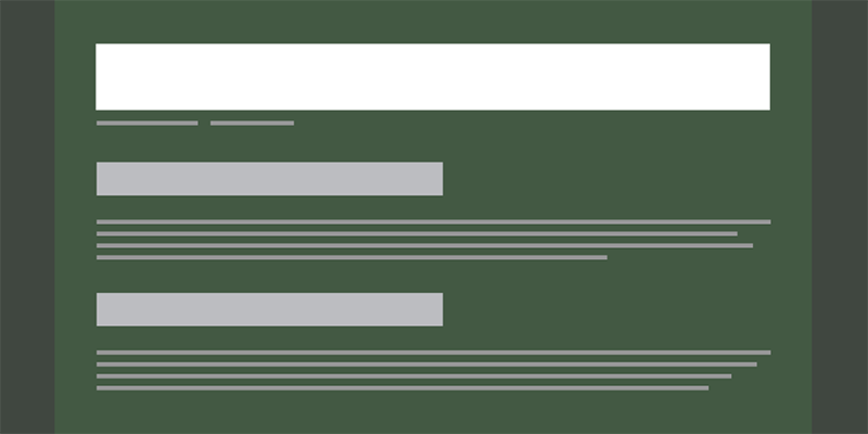 Web headings:  the difference between hierarchy and anarchy