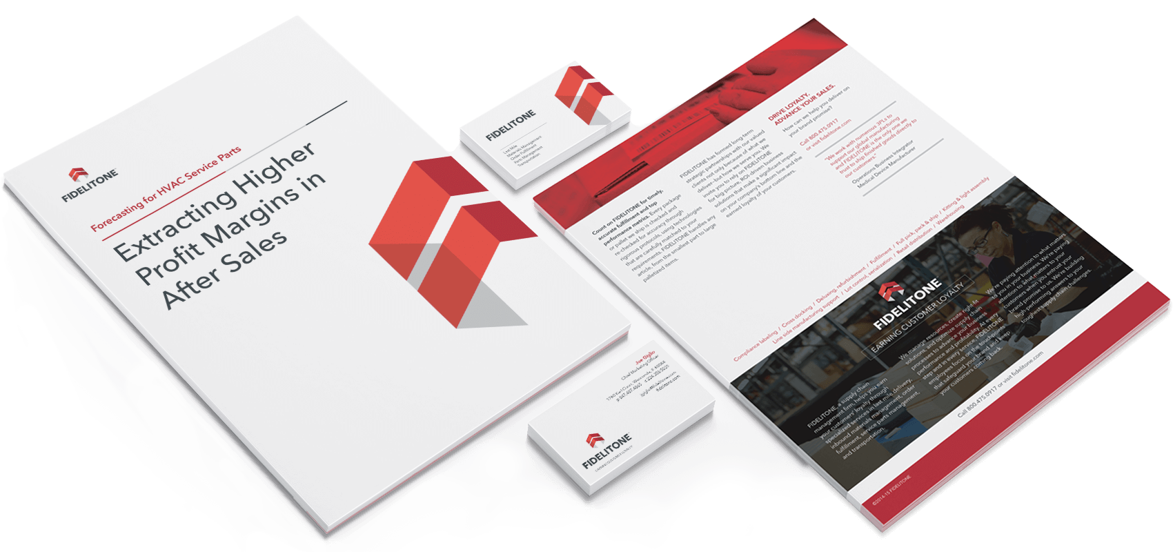 Fidelitone Rebranding Collateral